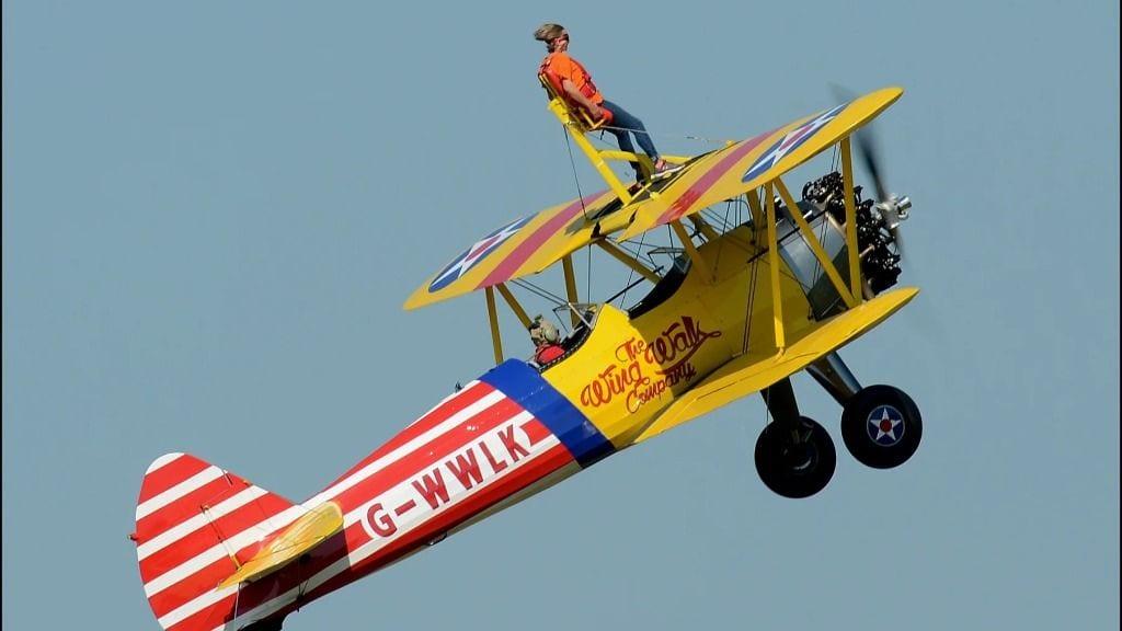 Ed and Kerry's Wing Walk!